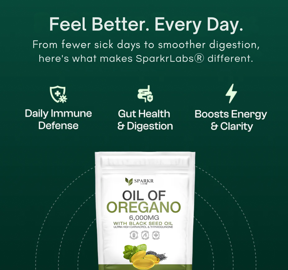 SparkrLabs™ Oil Of Oregano Softgels